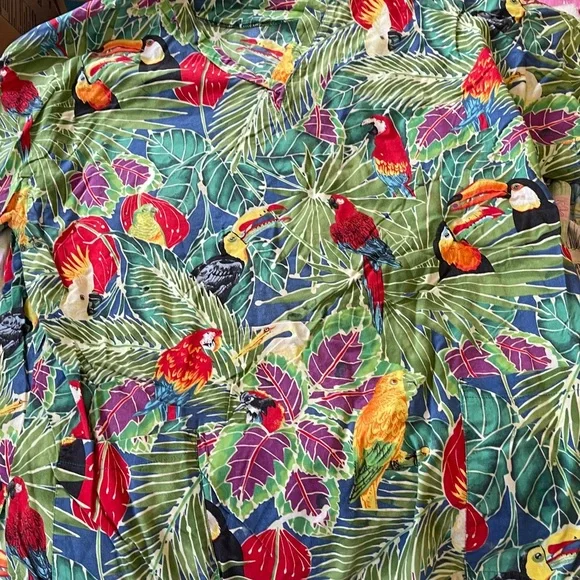 5 Colorful Patterned Scrub Tops 2x - Picture 3 of 6